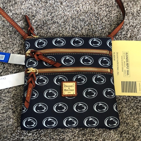 Dooney & Bourke Handbags - Dooney and Bourke Penn State crossbody. NEW